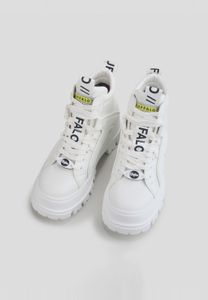 Bottes Buffalo modernes blanches pour femmes