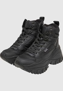 Bottes robustes Buffalo pour femmes, noires