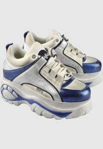 modern Buffalo women's sneakers blue