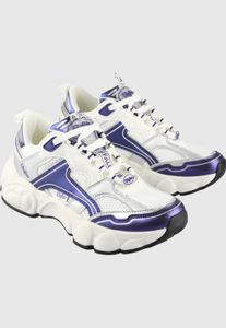 Stylish Buffalo women's sneakers, white