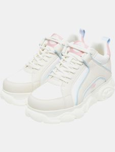 lässige Buffalo Damen Sneaker Weiß