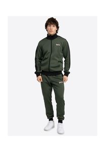Pantalones casuales elásticos para hombre BENLEE Rocky Marciano, color verde.