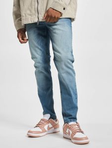 Casual Redefined Rebel Men's Jeans Slim Fit Stretch Zip with Cotton Blue