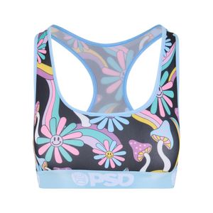 Comodi calzini elasticizzati da donna PSD, neri/blu/multicolore