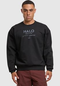 Sweat-shirt HALO moderne pour homme, en coton noir