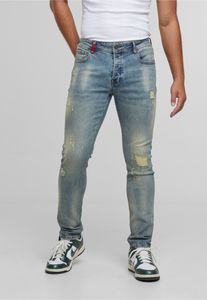 Jeans da uomo moderni 2Y premium slim fit blu