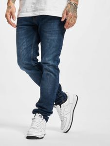 Comfortable 2Y Premium Men's Jeans Slim Fit Stretch Zip with Cotton Blue