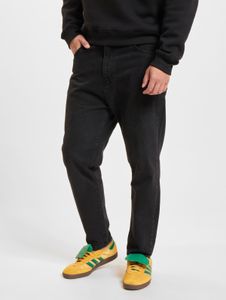 Comodi jeans elasticizzati da uomo 2Y Premium con tasche con cerniera, in cotone, colore nero.