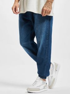 Modern 2Y Premium Men's Jeans with Drawstring and Zipper, Cotton, Blue