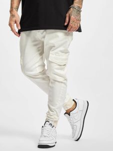 Comodi jeans skinny elasticizzati da uomo 2Y Premium con cerniera, in cotone, beige.