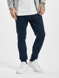Pantalones vaqueros casuales de algodón azul para hombre, talla 2Y, corte ajustado, bolsillos con cremallera.