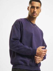 Sudadera moderna premium para hombre de 2 años con puños acanalados, algodón, lila-violeta.