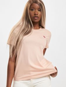 sporty LEVI'S women's T-shirt with cotton, pink