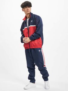bequeme Sergio Tacchini Herren Hose Reißverschluss Taschen Navy