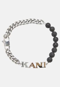 Soutien-gorge unisexe confortable Karl Kani, noir/argent