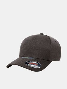 lässige Flexfit Unisex Cap Stretch gesteppt Anthrazit