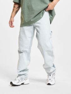 Eleganti jeans da uomo Karl Kani con tasche con cerniera, in cotone, blu