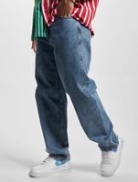 Jeans casual da uomo Karl Kani in cotone, blu