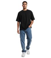 Jeans casual da uomo Karl Kani in cotone, blu