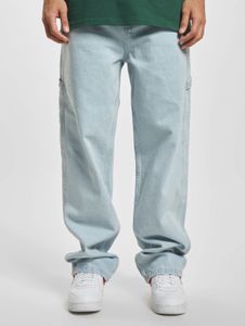 Jeans casual da uomo Karl Kani in cotone, blu
