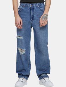 Stylish Karl Kani men's jeans with cotton, blue