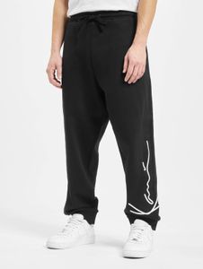 bequeme Karl Kani Herren Hose 350 g/m² mit Baumwolle Schwarz