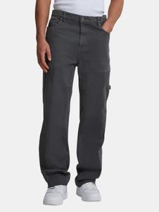 Jeans casual da uomo Karl Kani, 385 g/m² in cotone, grigio