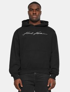 Sudadera informal con capucha para hombre Karl Kani de algodón, color negro.
