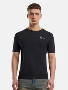 modernes Karl Kani Herren T-Shirt 220 g/m² mit Baumwolle Schwarz