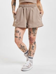 bequeme New Era Damen Shorts Braun