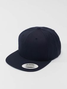 Gorra deportiva Flexfit para niños, 382 g/m², color azul marino.