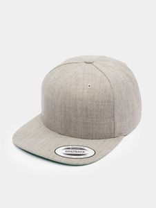 Gorra deportiva Flexfit para niños, 382 g/m², gris.