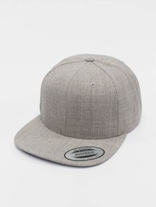 Cappellino sportivo unisex Flexfit 382 g/m² grigio