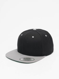 Gorra unisex Cool Flexfit, 382 g/m², negro/gris