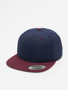 modern Flexfit unisex cap 382 g/m² blue/red