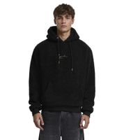 Sweat à capuche décontracté Karl Kani pour homme, 420 g/m², noir