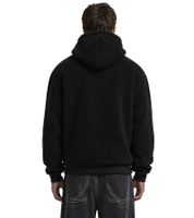 Sweat à capuche décontracté Karl Kani pour homme, 420 g/m², noir