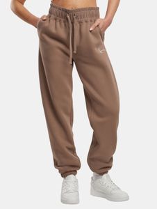 Pantalon moderne pour femme Karl Kani en coton marron