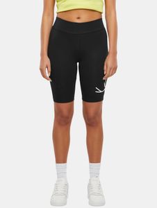 Comfortable Karl Kani women's stretch shorts with cotton, black