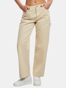 Jeans da donna moderni Karl Kani, 345 g/m² in cotone, beige