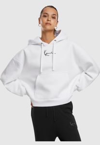 weicher Karl Kani Damen Hoodie 350 g/m² mit Baumwolle Weiß