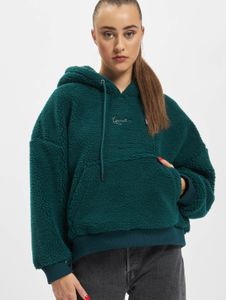Sweat à capuche confortable Karl Kani pour femme, 420 g/m², vert