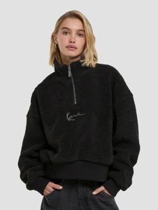 Comoda felpa da donna Karl Kani, 420 g/m², nera.