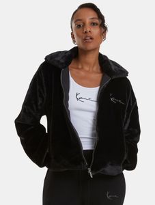stylische Karl Kani Damen Jacke 420 g/m² Schwarz