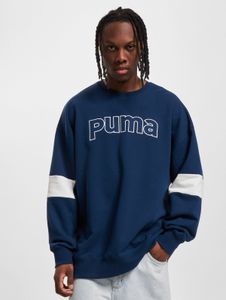 Felpa da uomo Puma morbida in cotone, blu