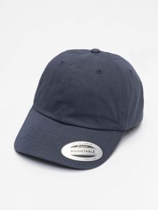 Casquette unisexe moderne en flanelle à carreaux, 226 g/m² avec coton, bleu marine