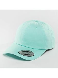 Cappellino unisex Flexfit casual in cotone, turchese