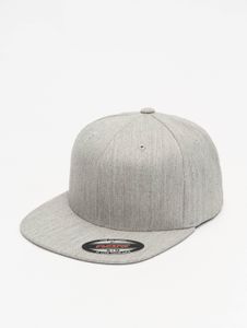 sportliche Flexfit Herren Cap Stretch Grau