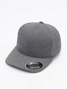 sportliche Flexfit Unisex Cap Stretch Grau