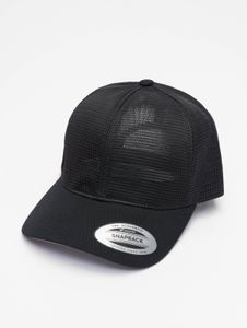 Berretto unisex casual a quadri in flanella con imbottitura in cotone, nero